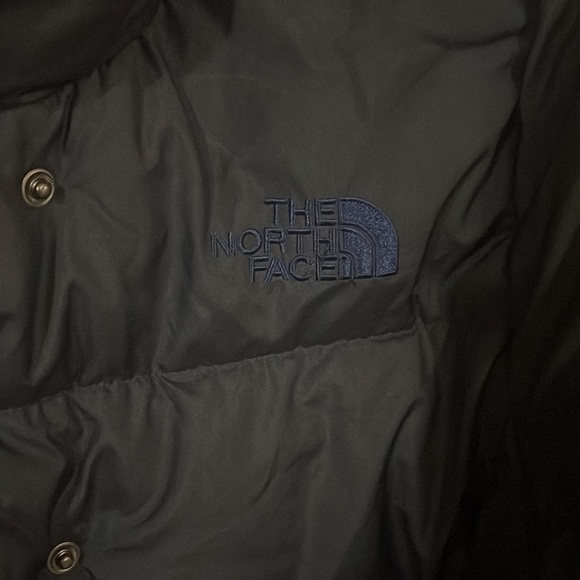 The North Face Women Dealio Down Parka Coat Aviator Navy - Picture 3 of 9